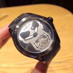 Best Quality Corum Bubble 47 Flying Tourbillon Watch All Black